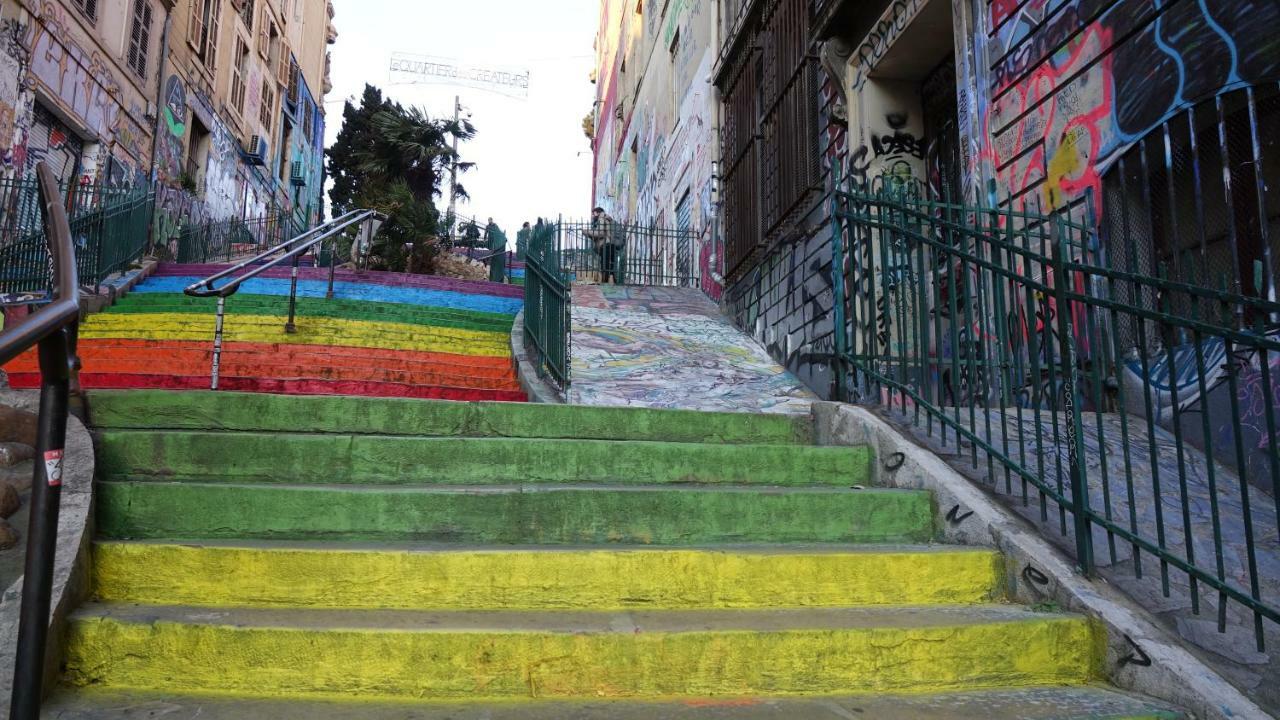 Quartier Des Createurs "La Plaine Cours Julien" Chambre Privee Dans Appartement Menage Frequent Des Parties Commune มาร์กเซย ภายนอก รูปภาพ